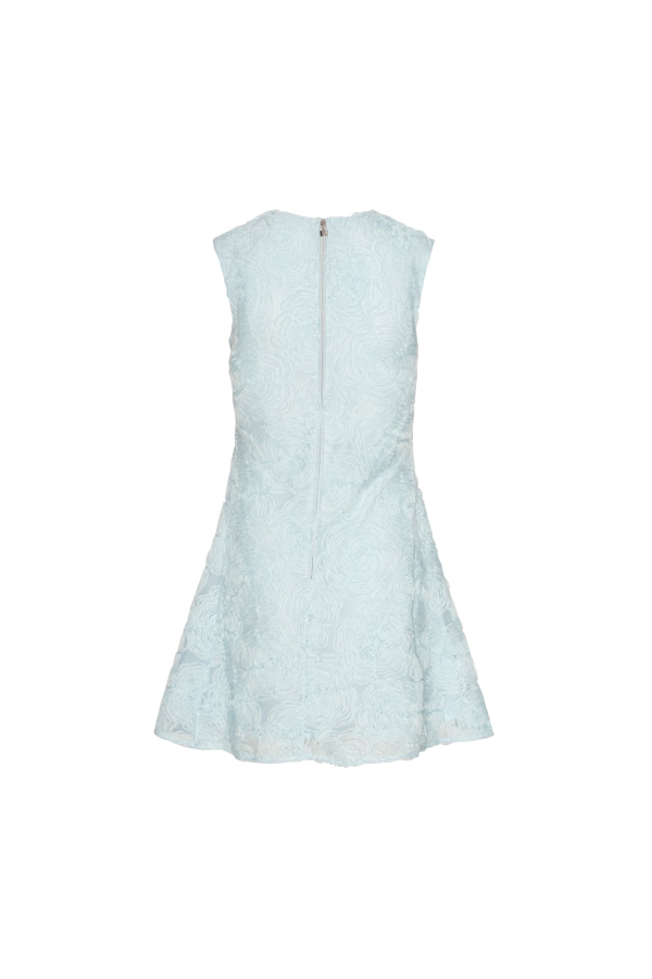 ROTATE Birger Christensen Mesh Mini Dress - Plein Air