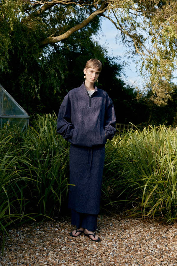 CAWLEY STUDIO Miles Pullover Jacket - Aubergine CAWLEY STUDIO Miles Pullover Jacket - Aubergine