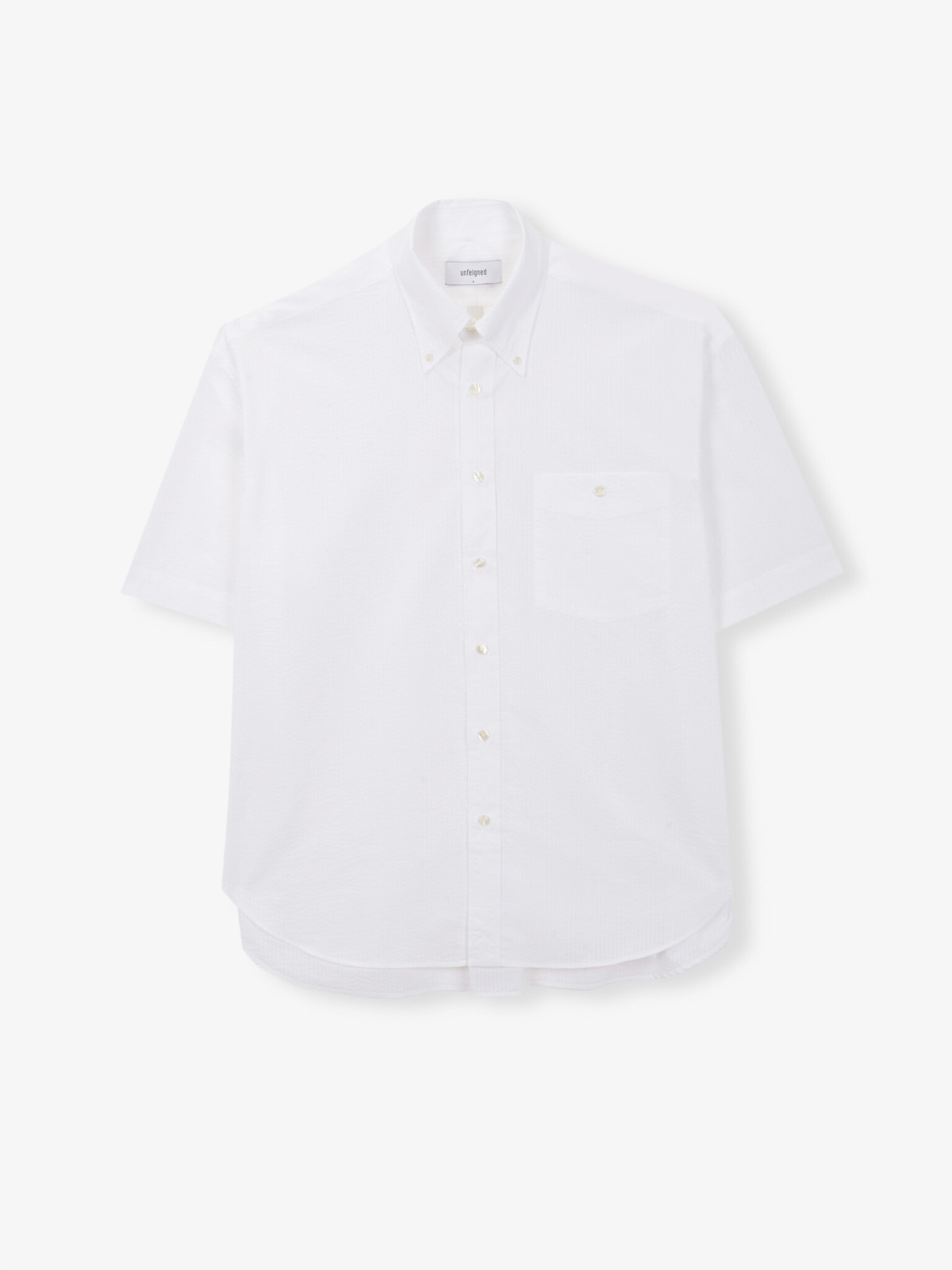 unfeigned Baggy Seersucker Shirt - Image 6 of 10