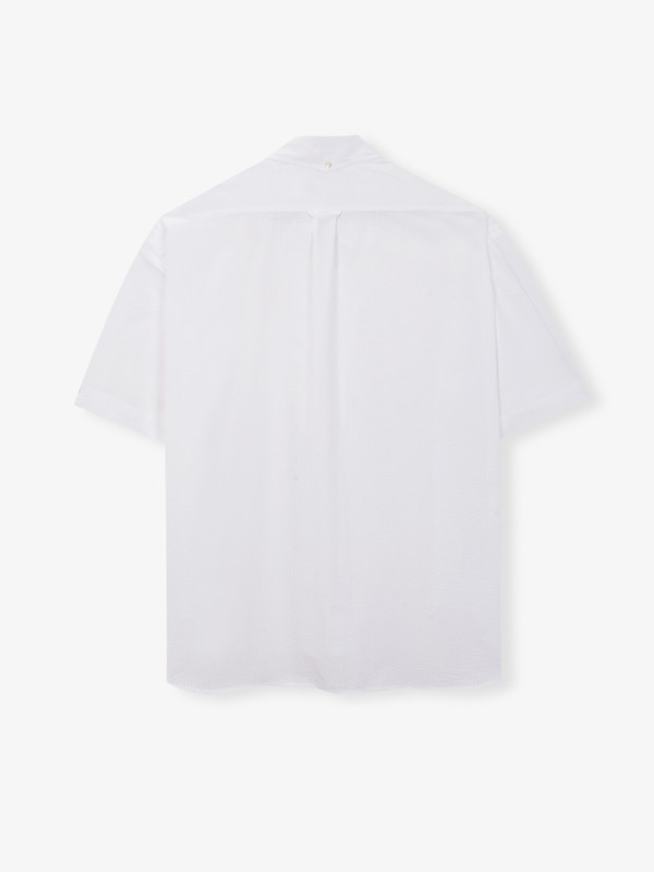 unfeigned Baggy Seersucker Shirt