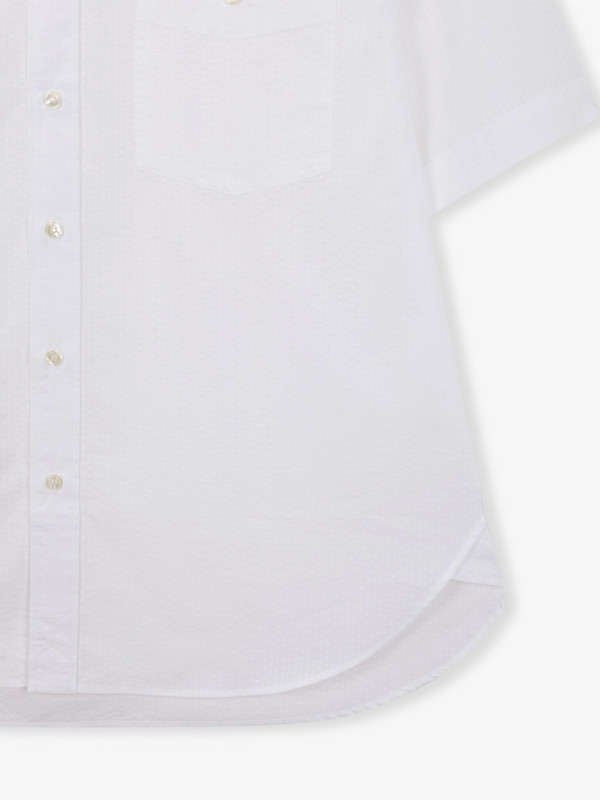 unfeigned Baggy Seersucker Shirt