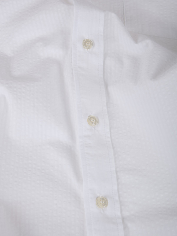 unfeigned Baggy Seersucker Shirt