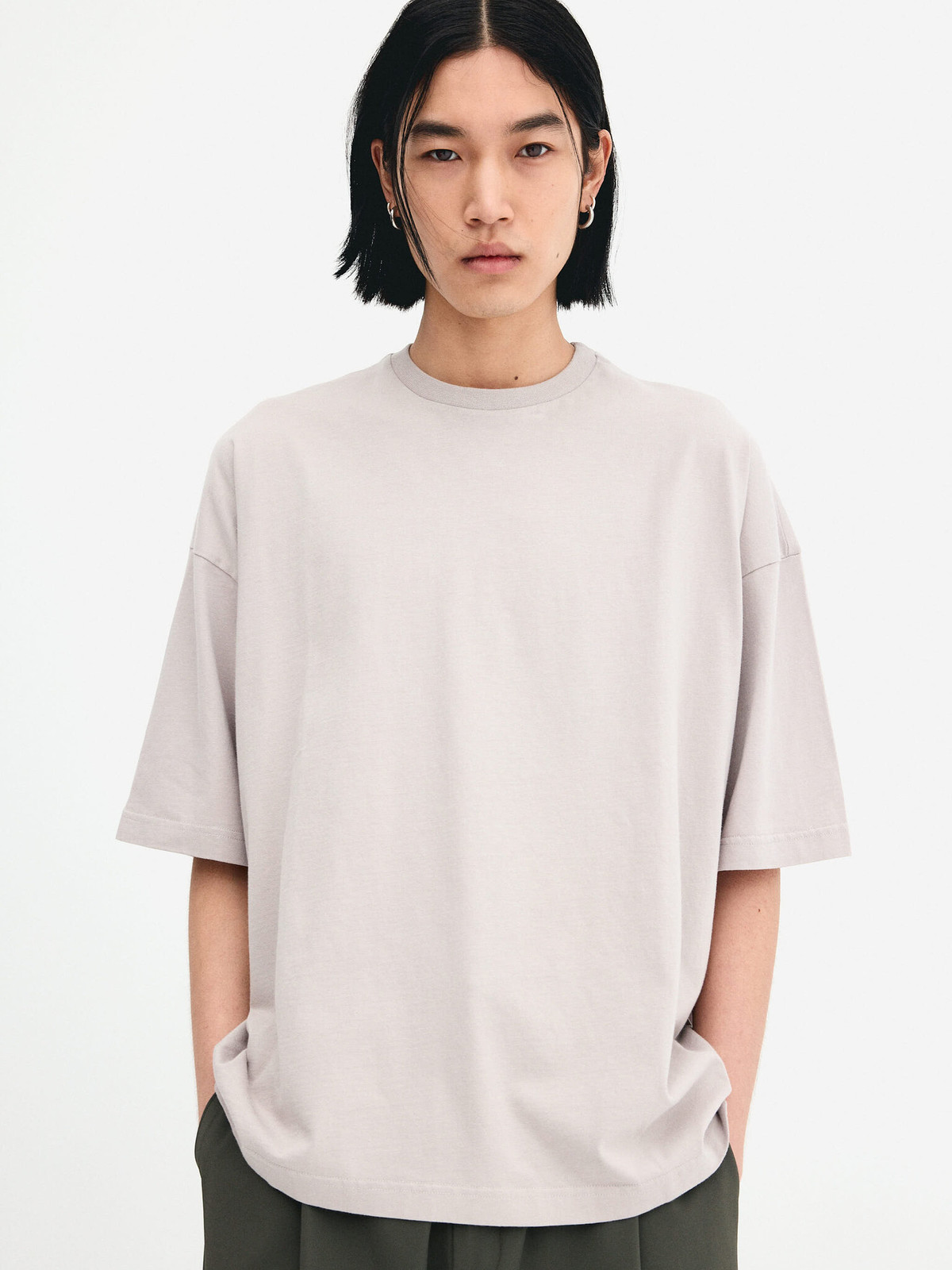 unfeigned Oversized Organic Cotton Tee - Image 1 of 6