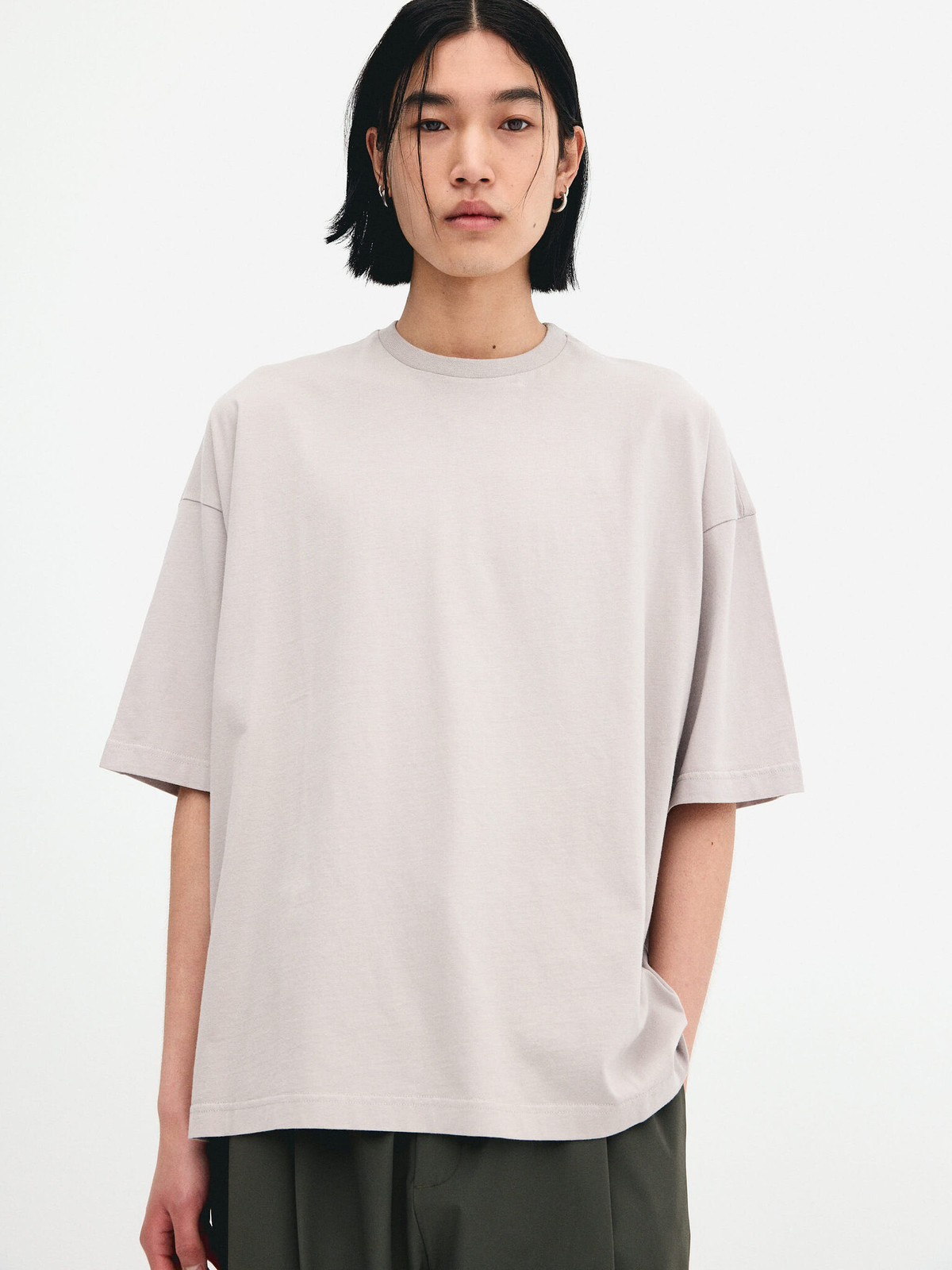 unfeigned Oversized Organic Cotton Tee - Image 3 of 6