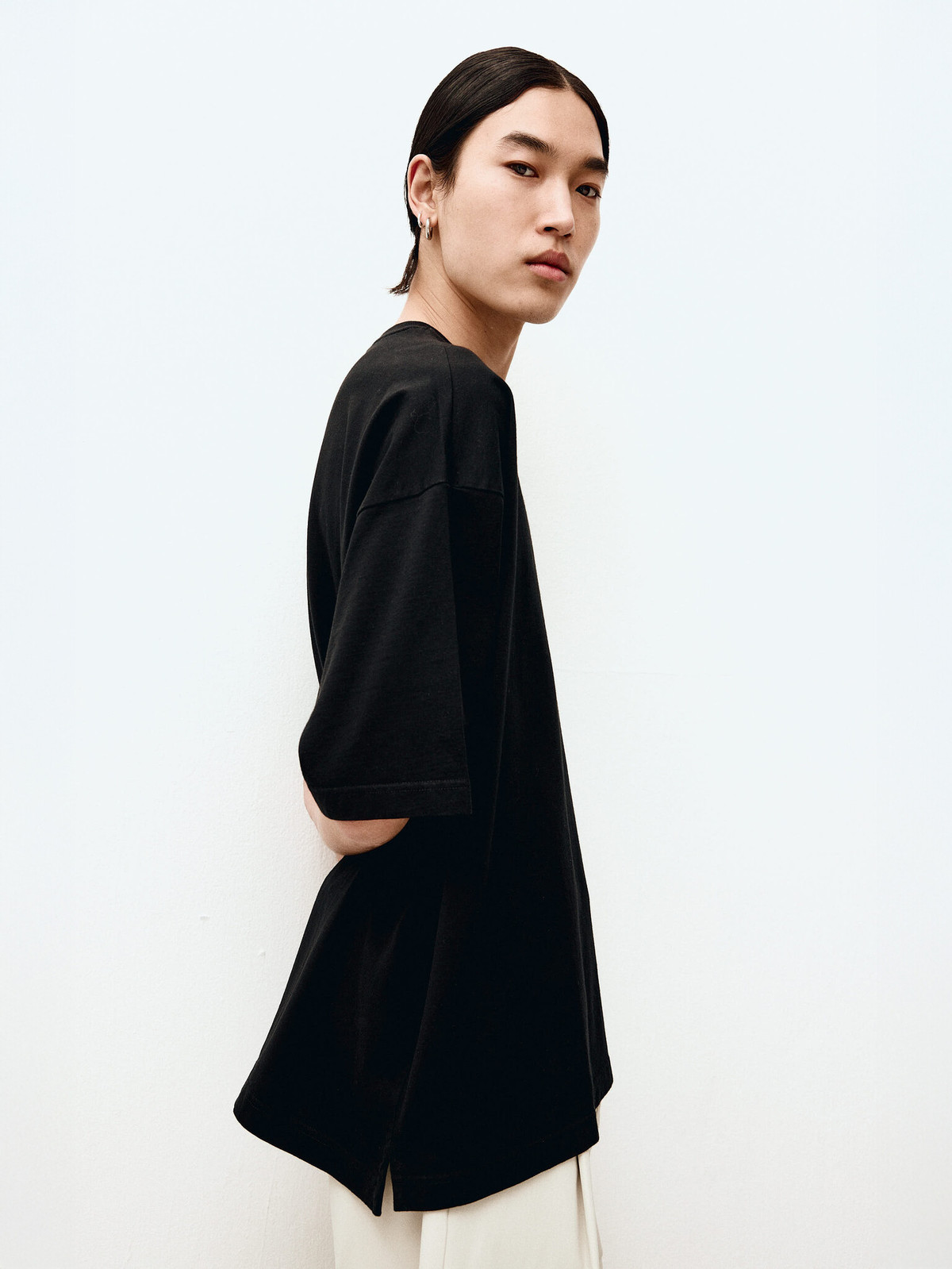 unfeigned Oversized Organic Cotton T-Shirt - Image 2 of 9