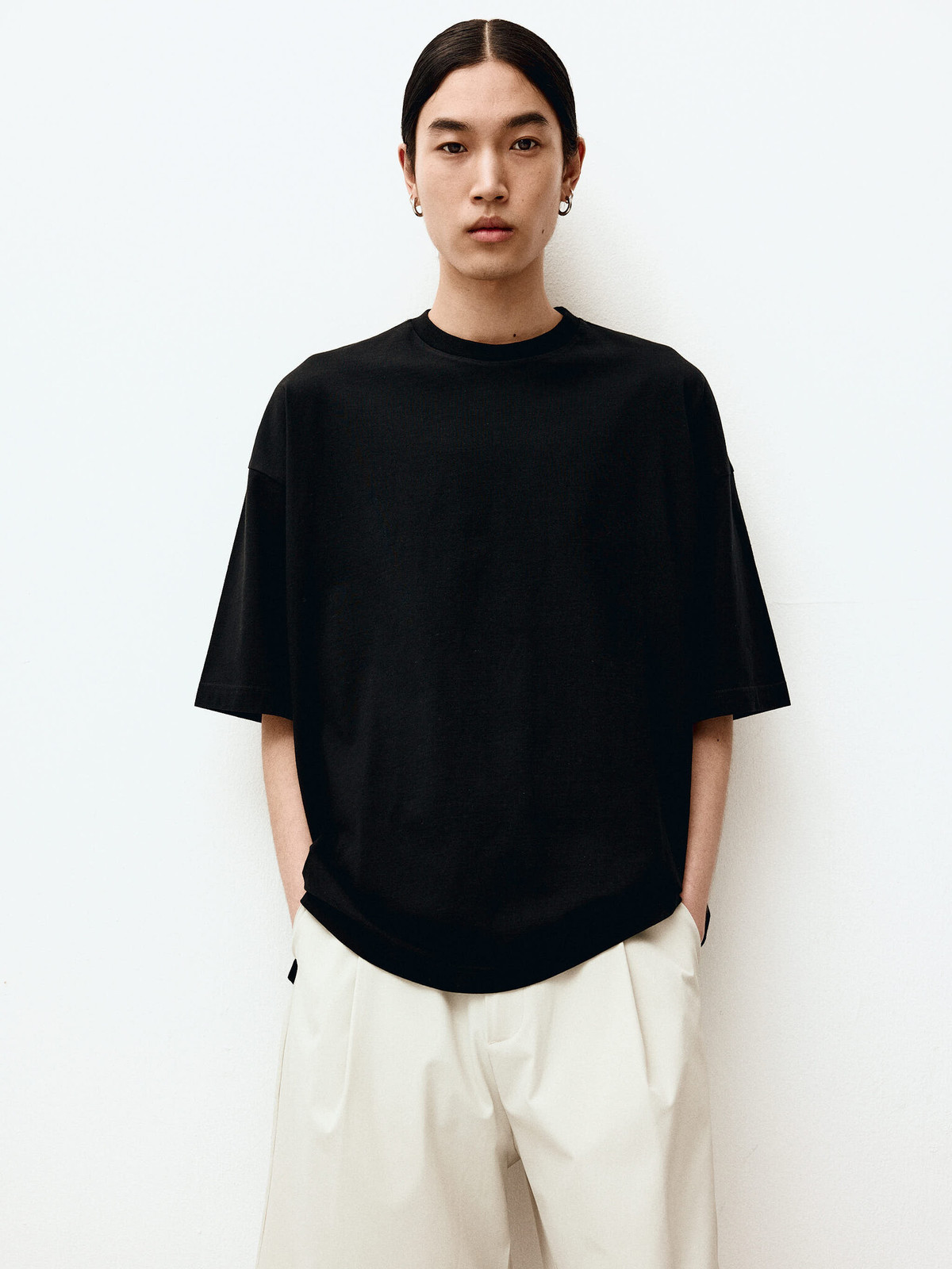 unfeigned Oversized Organic Cotton T-Shirt - Image 4 of 9