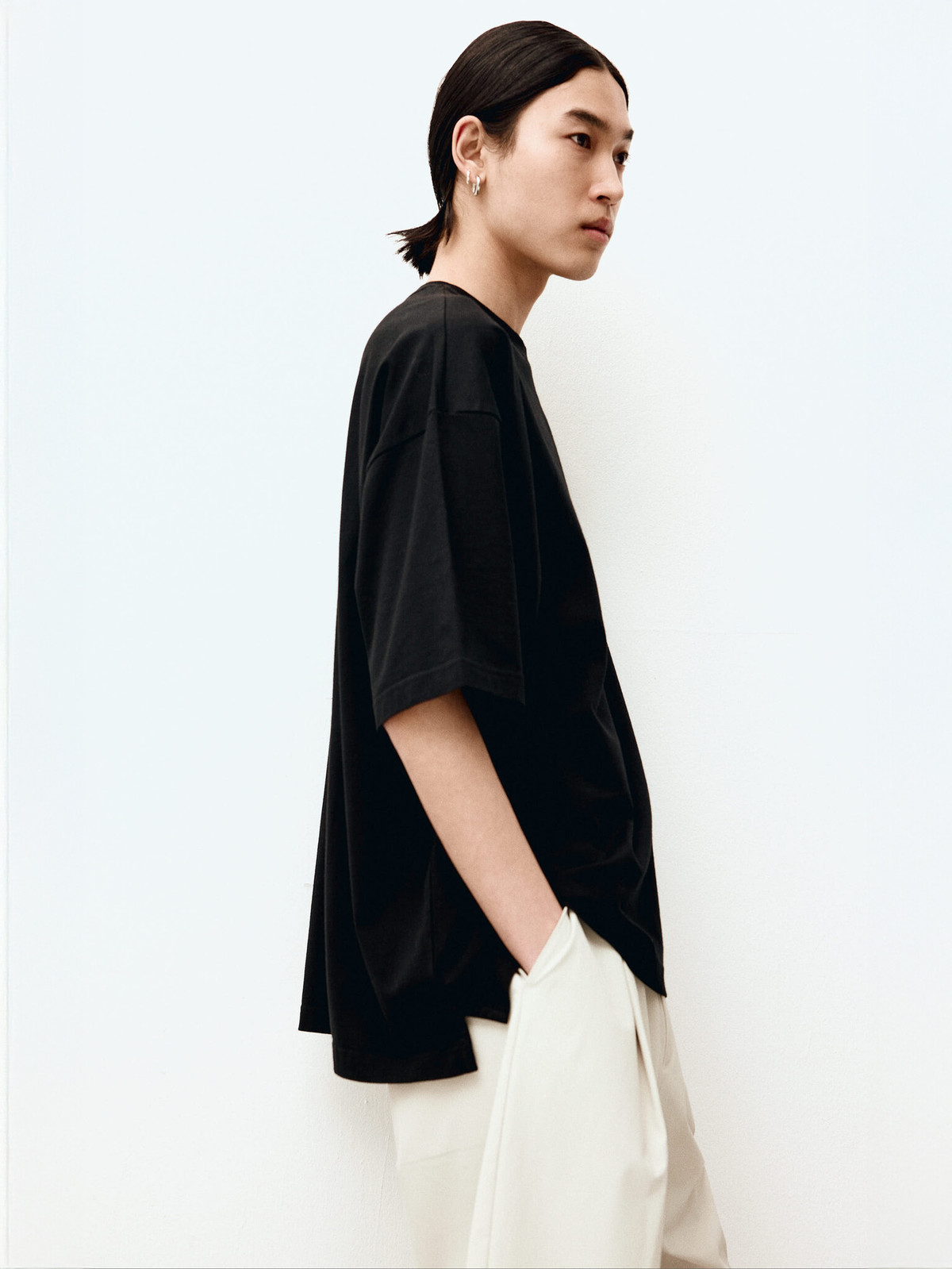 unfeigned Oversized Organic Cotton T-Shirt - Image 7 of 9