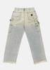 PALY HOLLYWOOD Blue Busted Double Knee Jeans - Denim - Thumbnail 2