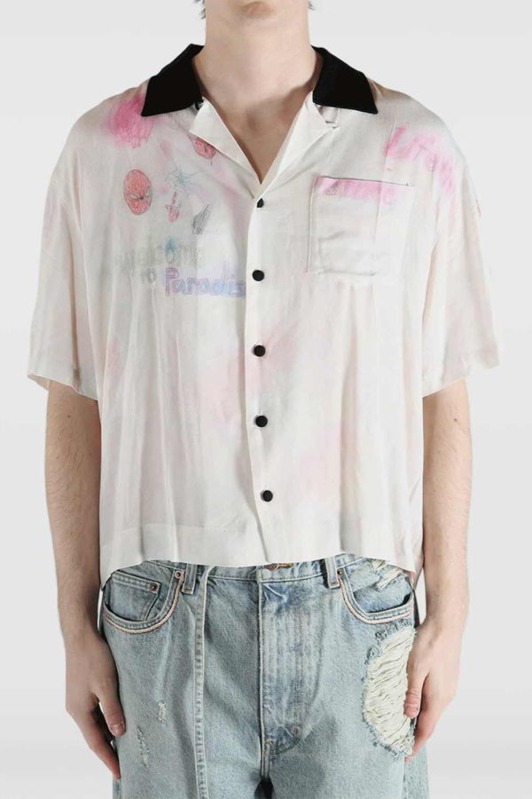PALY HOLLYWOOD Multi Crayon Silk Shirt
