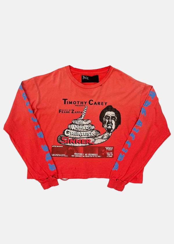 PALY HOLLYWOOD East Of Eden Long Sleeve Tee - Red PALY HOLLYWOOD East Of Eden Long Sleeve Tee - Red