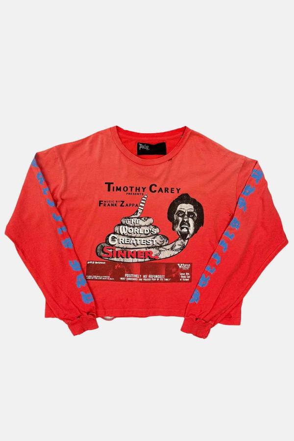 PALY HOLLYWOOD East Of Eden Long Sleeve Tee - Red