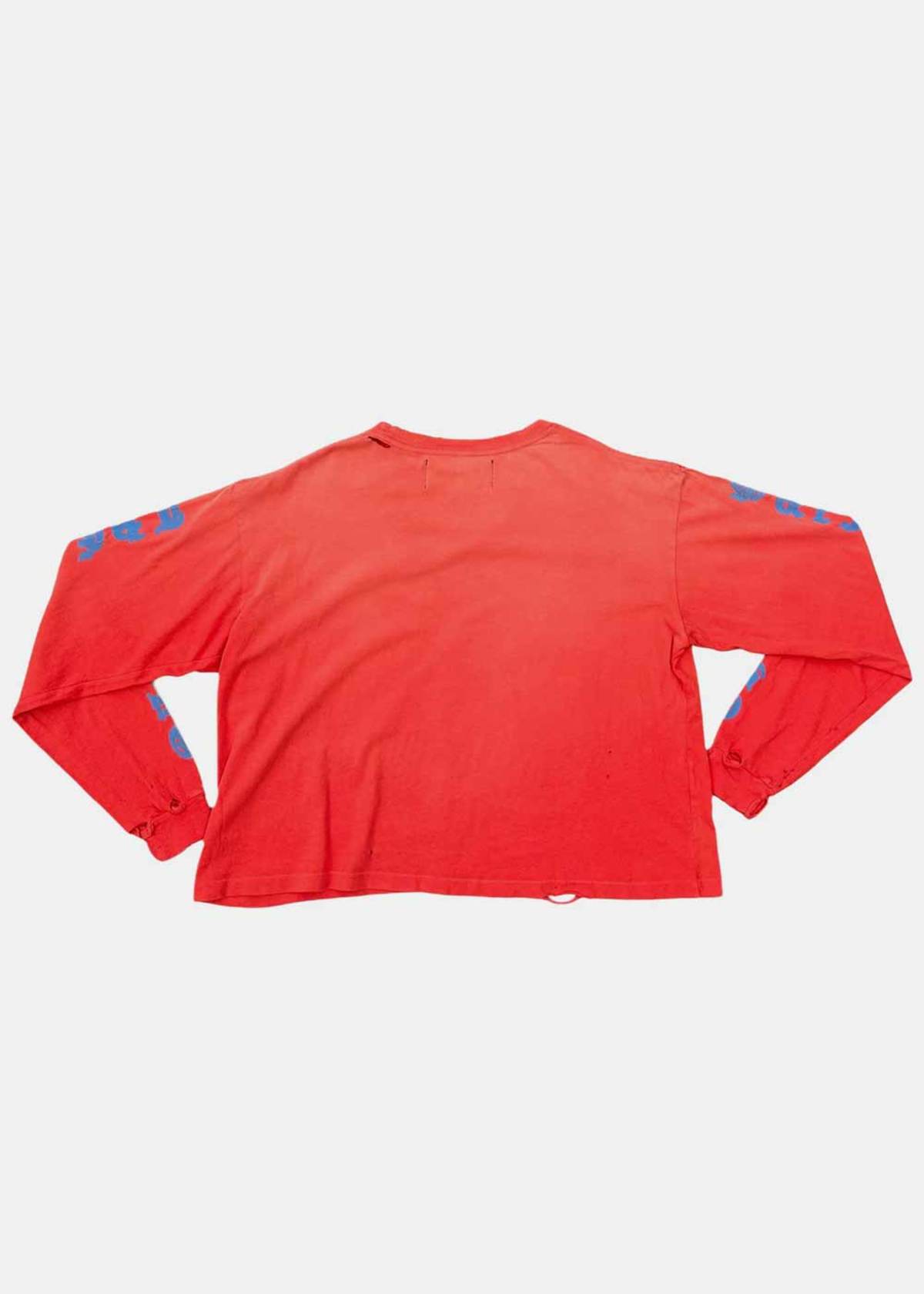 PALY HOLLYWOOD East Of Eden Long Sleeve Tee - Red - Image 2 of 2