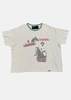 PALY HOLLYWOOD Back To Life Ringer Tee - White - Thumbnail 1