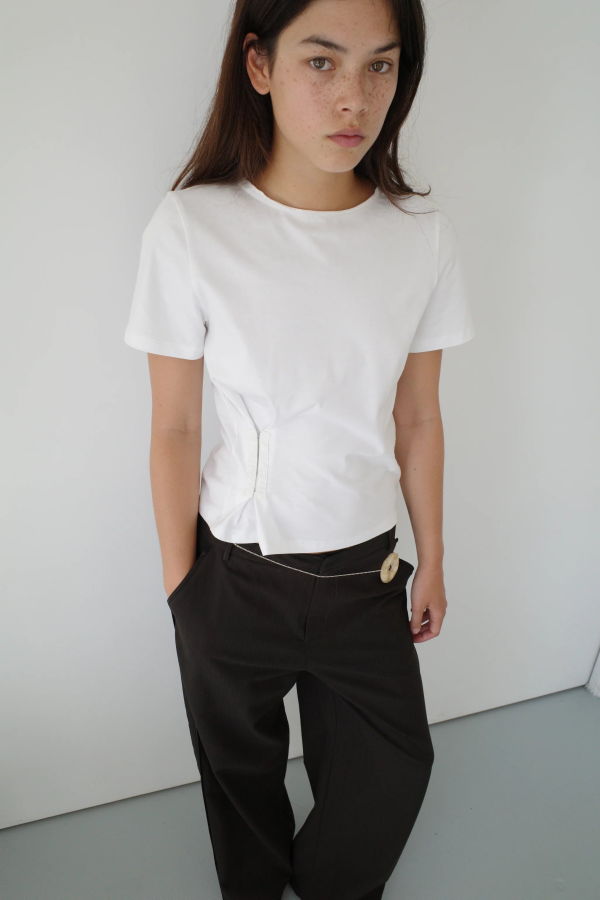Deiji Studios Pinch Tee Top