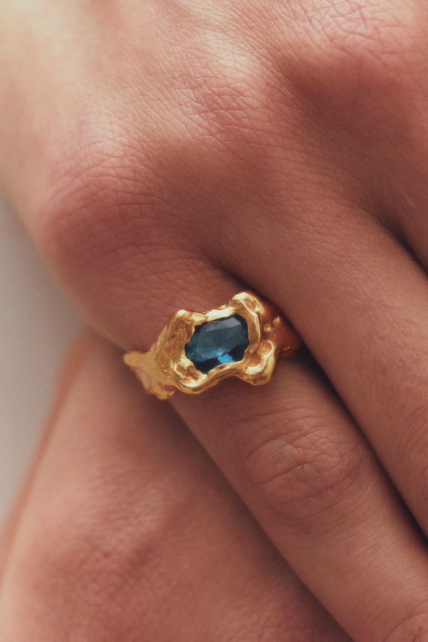 Simuero Ola Blue Ring