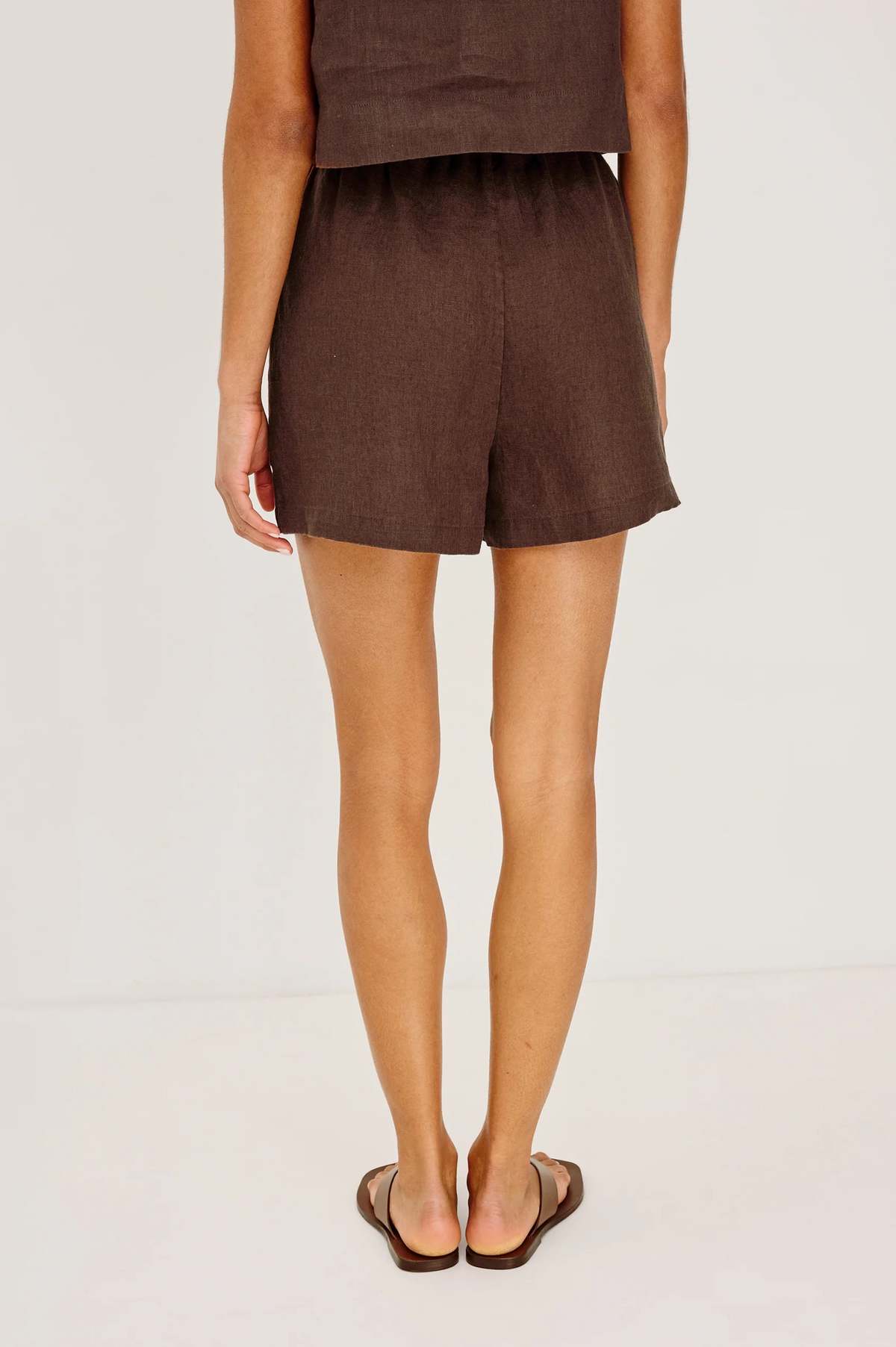 Rails Jenner Short in Espresso - Image 3 of 4