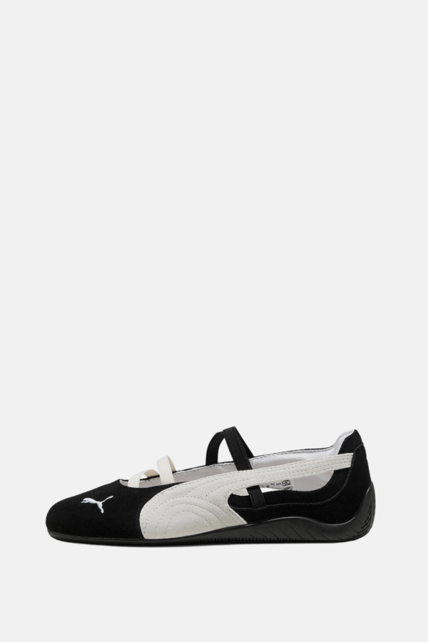Puma Speedcat Ballet SD Slip-Ons - Puma Black/Puma White/Warm White