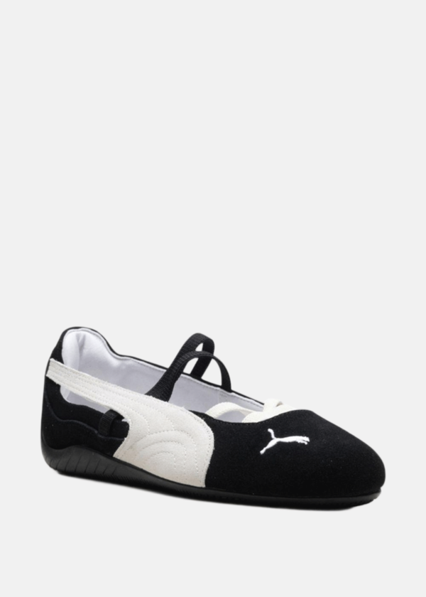 Puma Speedcat Ballet SD Slip-Ons - Puma Black/Puma White/Warm White