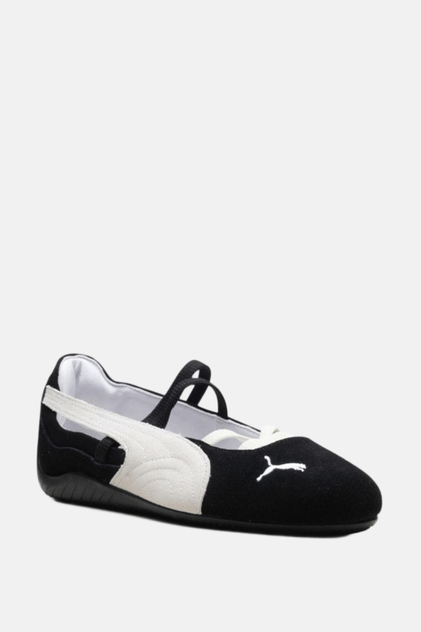 Puma Speedcat Ballet SD Slip-Ons - Puma Black/Puma White/Warm White