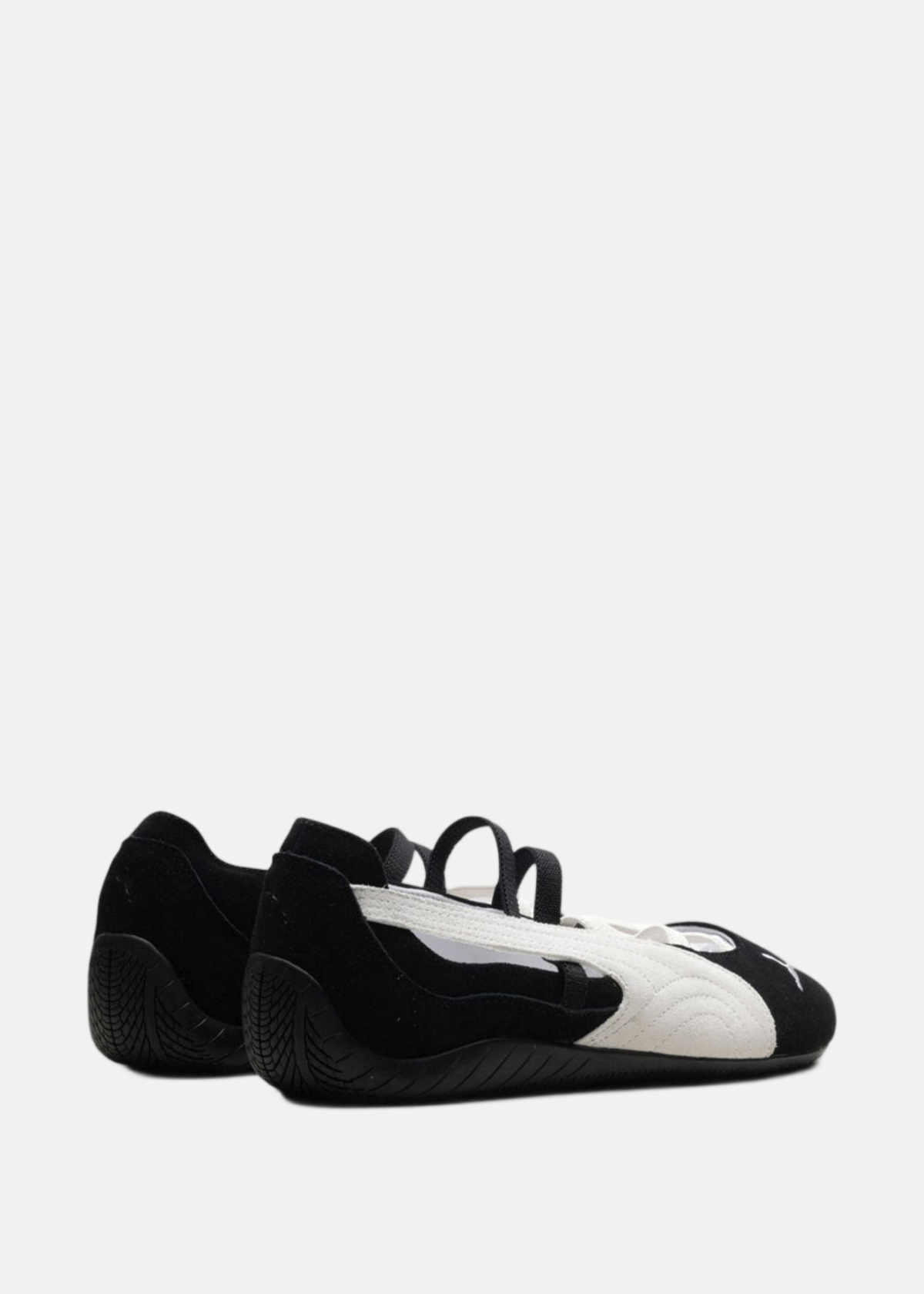 Puma Speedcat Ballet SD Slip-Ons - Puma Black/Puma White/Warm White - Image 3 of 3