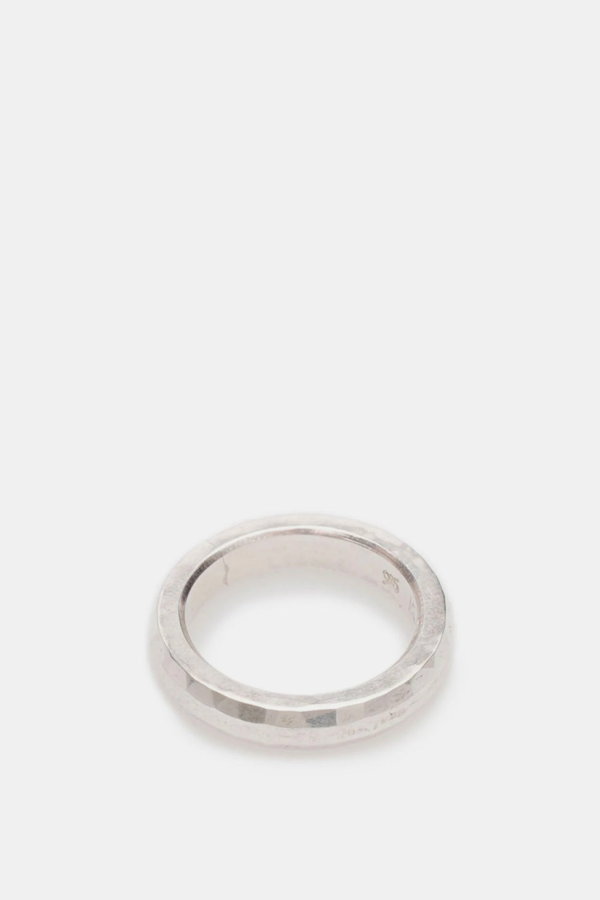 werkstatt:münchen Silver Circular Design Ring - Silver