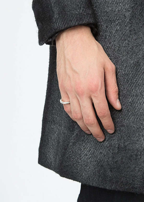 werkstatt:mnchen Twisted Ring - Silver