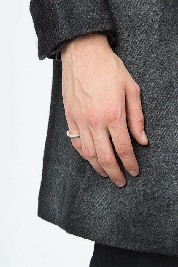 werkstatt:münchen Twisted Ring - Silver