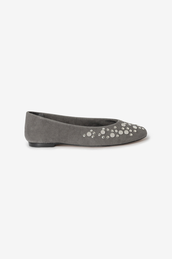 Gimagaus Bailarina Studs Canvas Flats