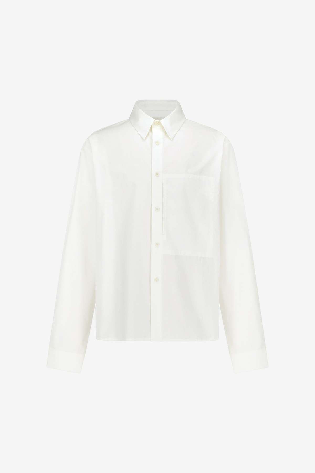 AMOMENTO Basic Pocket Shirt - Image 1 of 4