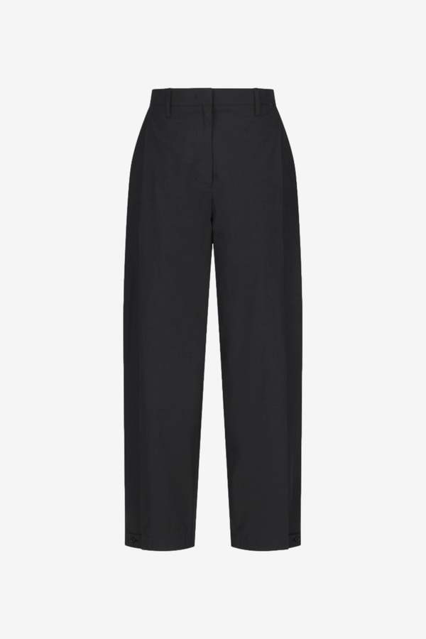 AMOMENTO Button Garconne Pants - Black AMOMENTO Button Garconne Pants - Black