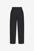 AMOMENTO Button Garconne Pants - Black - Thumbnail 1