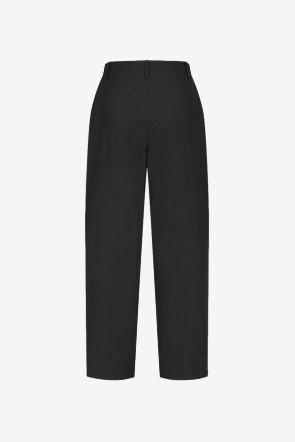 AMOMENTO Button Garconne Pants - Black