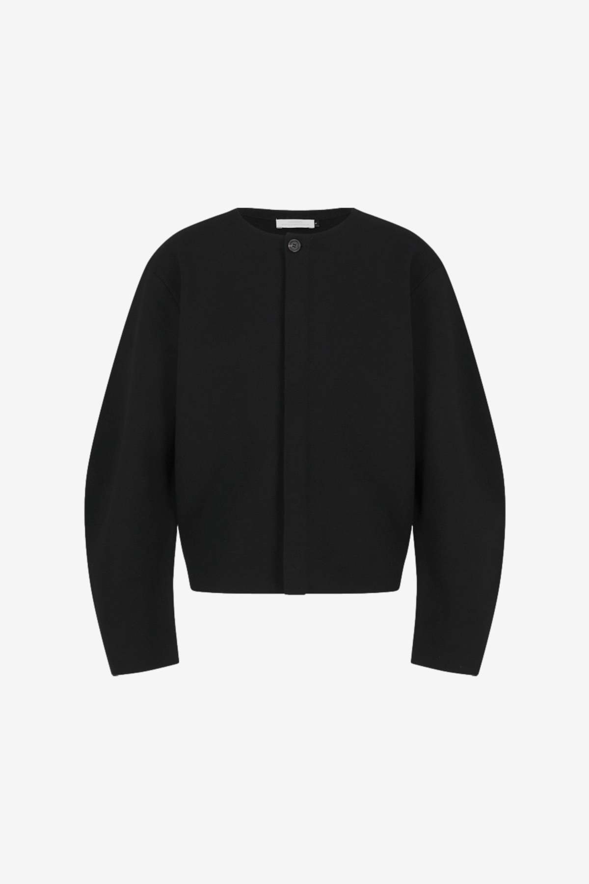 AMOMENTO Curved Silhouette Cardigan - Image 1 of 4