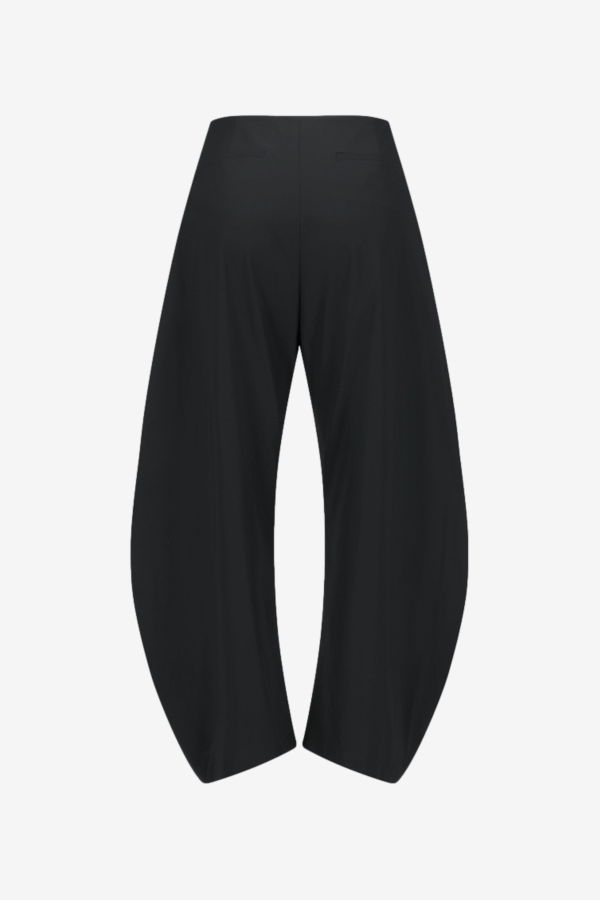 AMOMENTO Curved Silhouette Pants