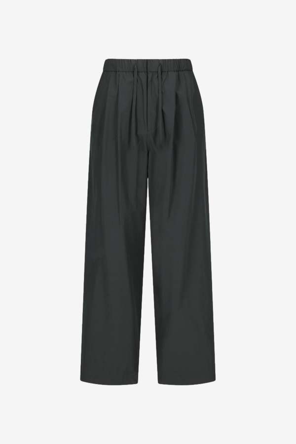 AMOMENTO Drawstring Pants - Charcoal