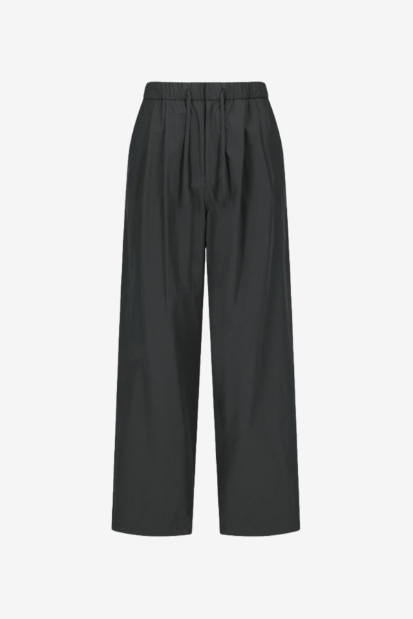 AMOMENTO Drawstring Pants - Charcoal