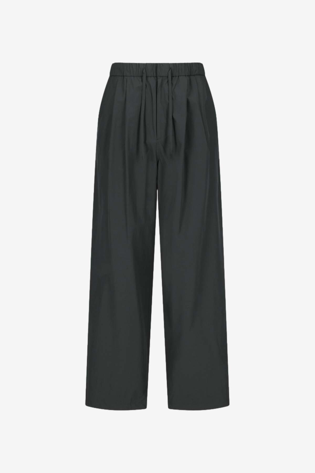 AMOMENTO Drawstring Pants - Charcoal - Image 1 of 4