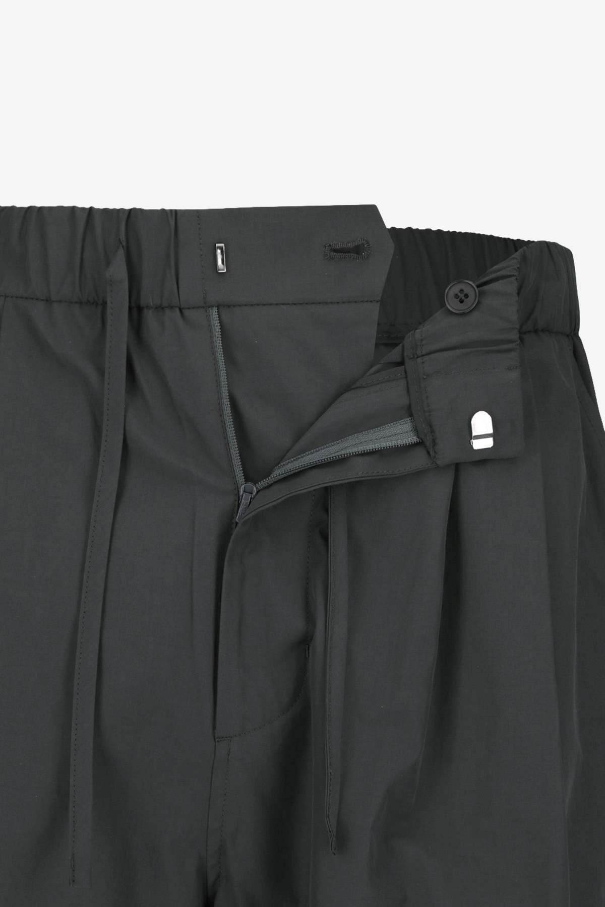 AMOMENTO Drawstring Pants - Charcoal - Image 3 of 4