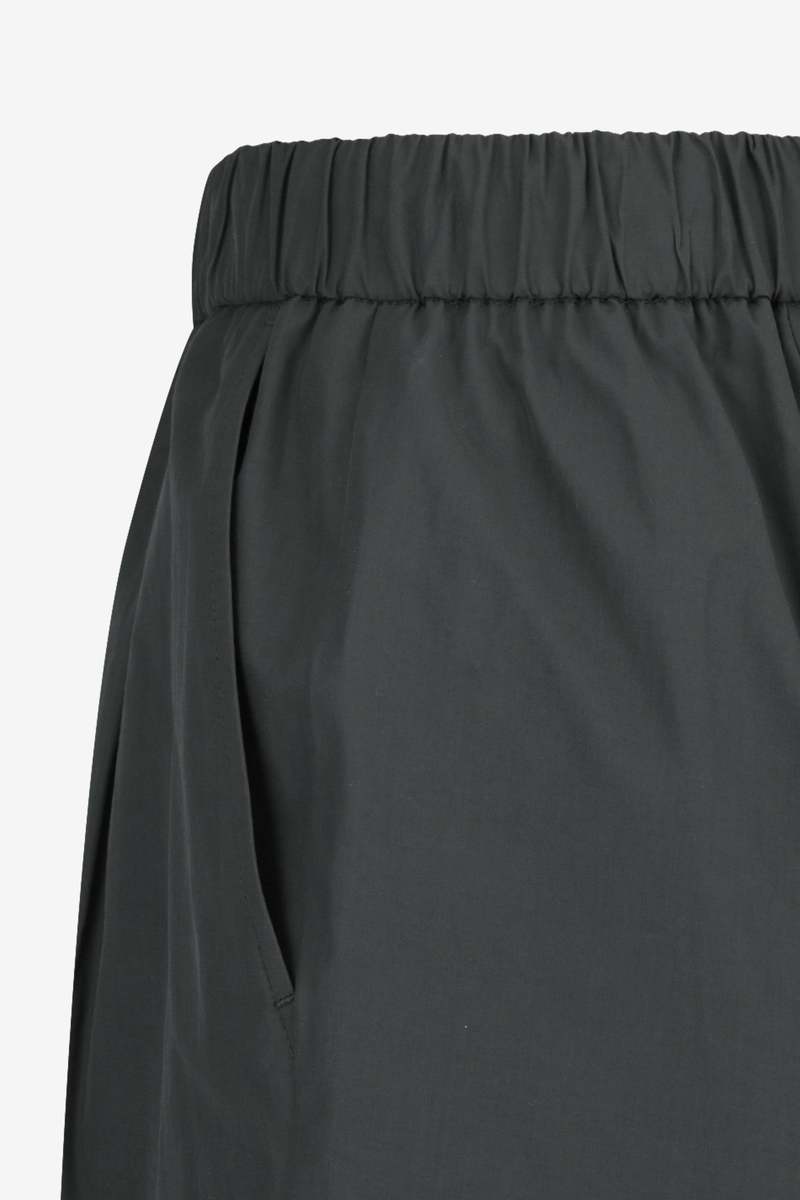 AMOMENTO Drawstring Pants - Charcoal
