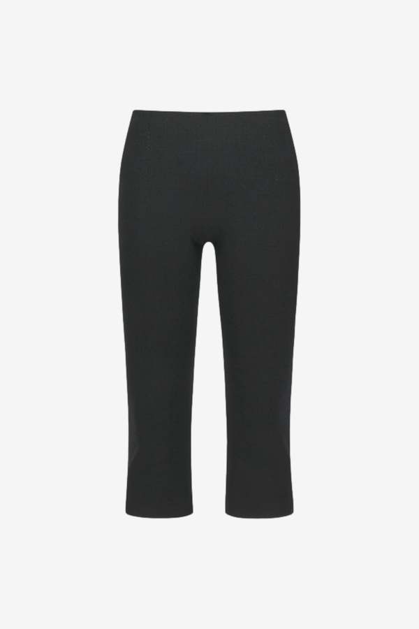AMOMENTO Knit Capri Pants - Black AMOMENTO Knit Capri Pants - Black