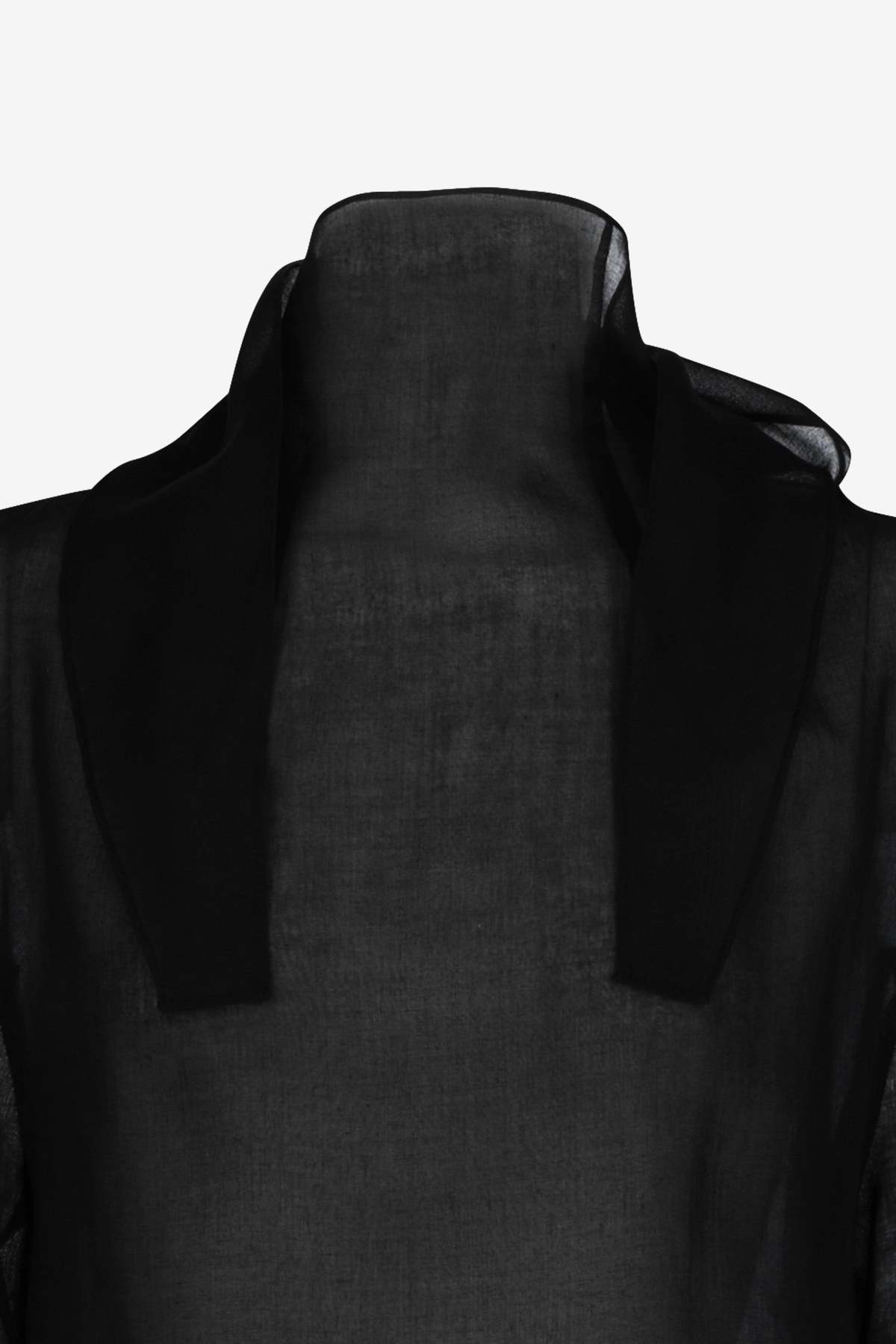 AMOMENTO Knotted Collar Top - Image 4 of 6