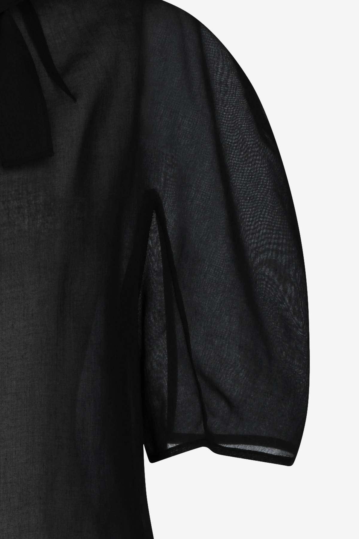 AMOMENTO Knotted Collar Top - Image 6 of 6