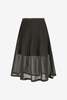 AMOMENTO Pleated Midi Skirt - Thumbnail 2