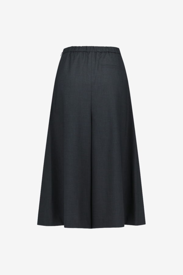 AMOMENTO Pleated Wool Culotte