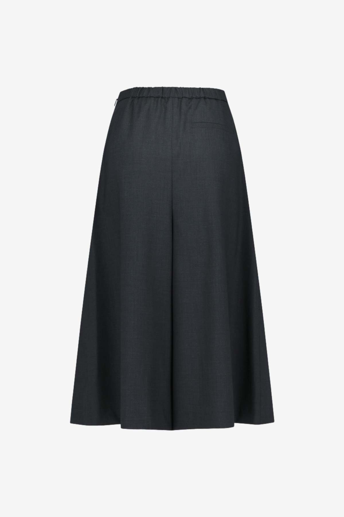 AMOMENTO Pleated Wool Culotte - Image 2 of 5
