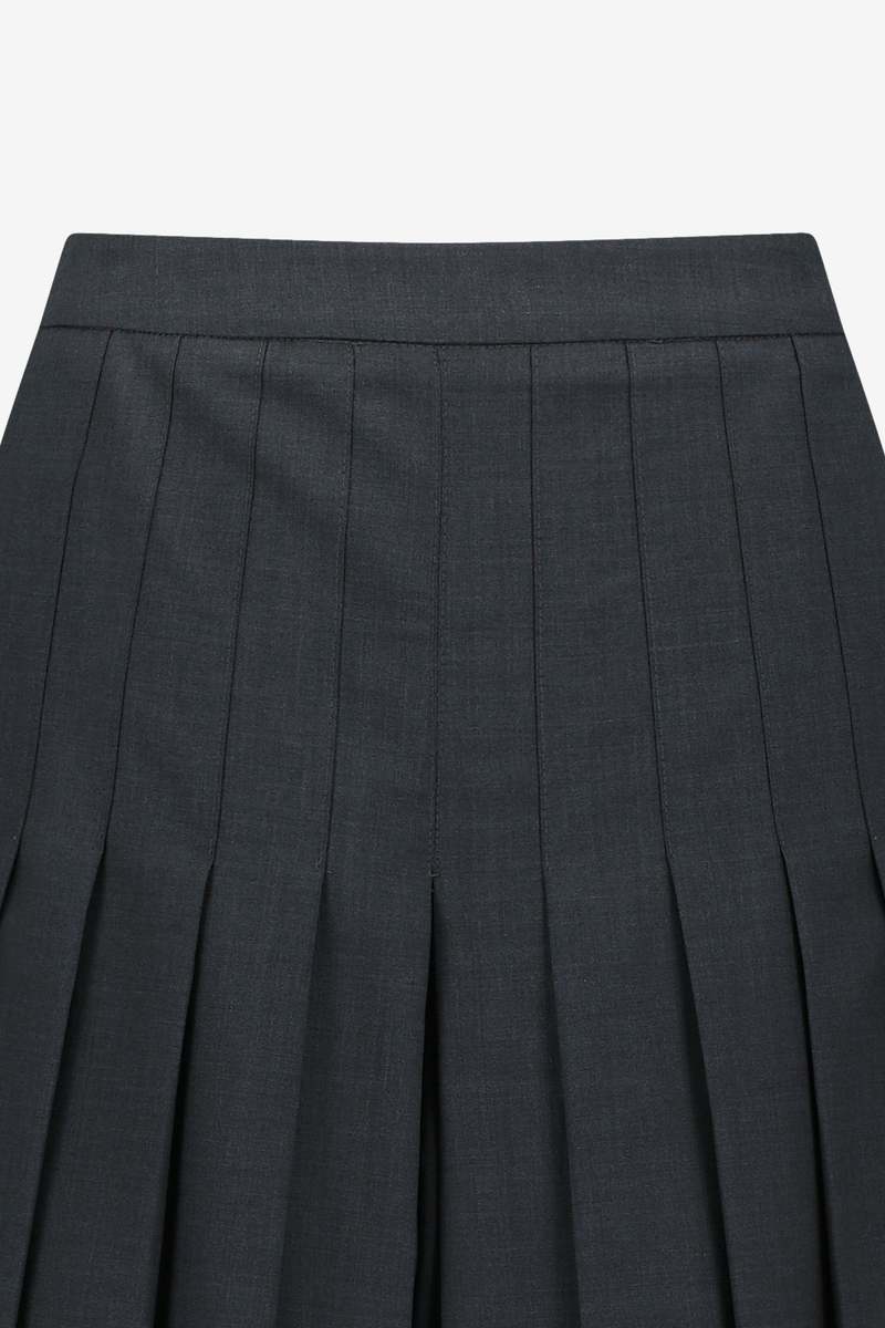 AMOMENTO Pleated Wool Culotte