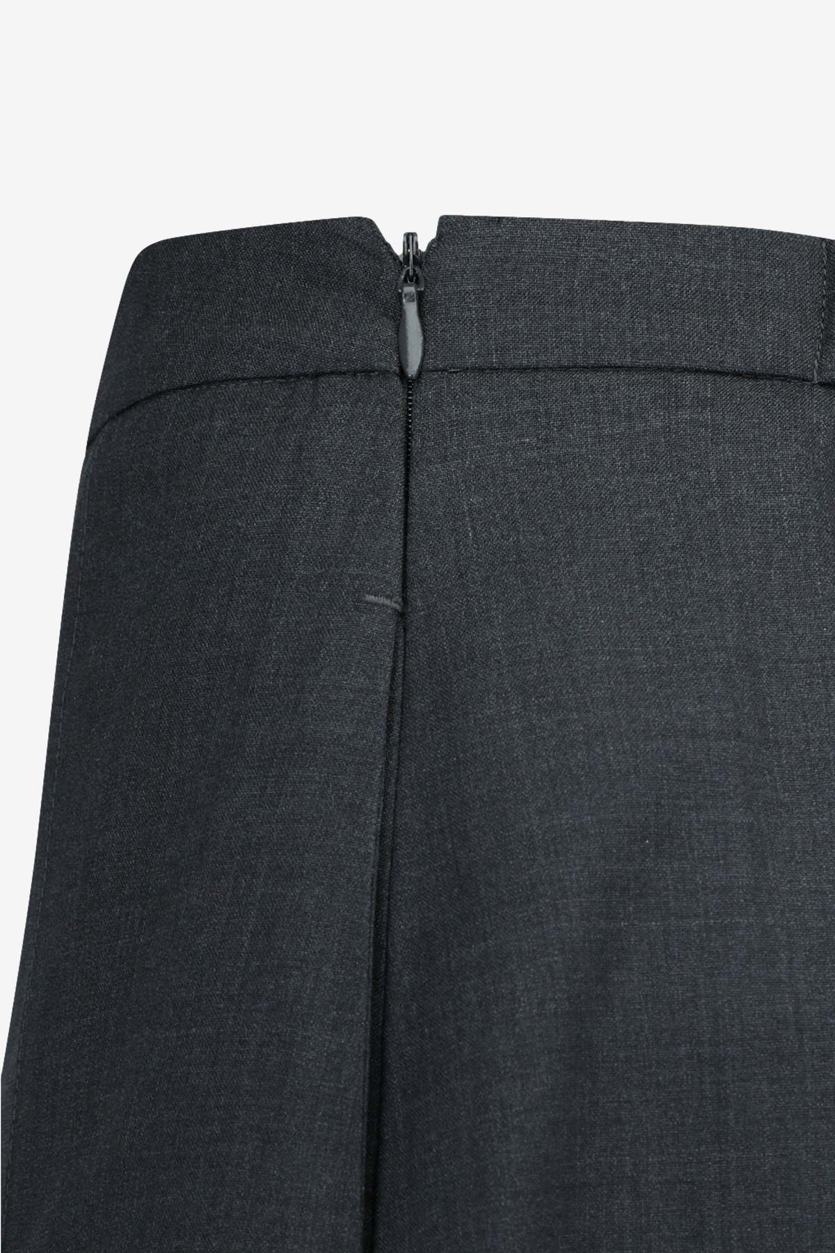 AMOMENTO Pleated Wool Culotte - Image 4 of 5