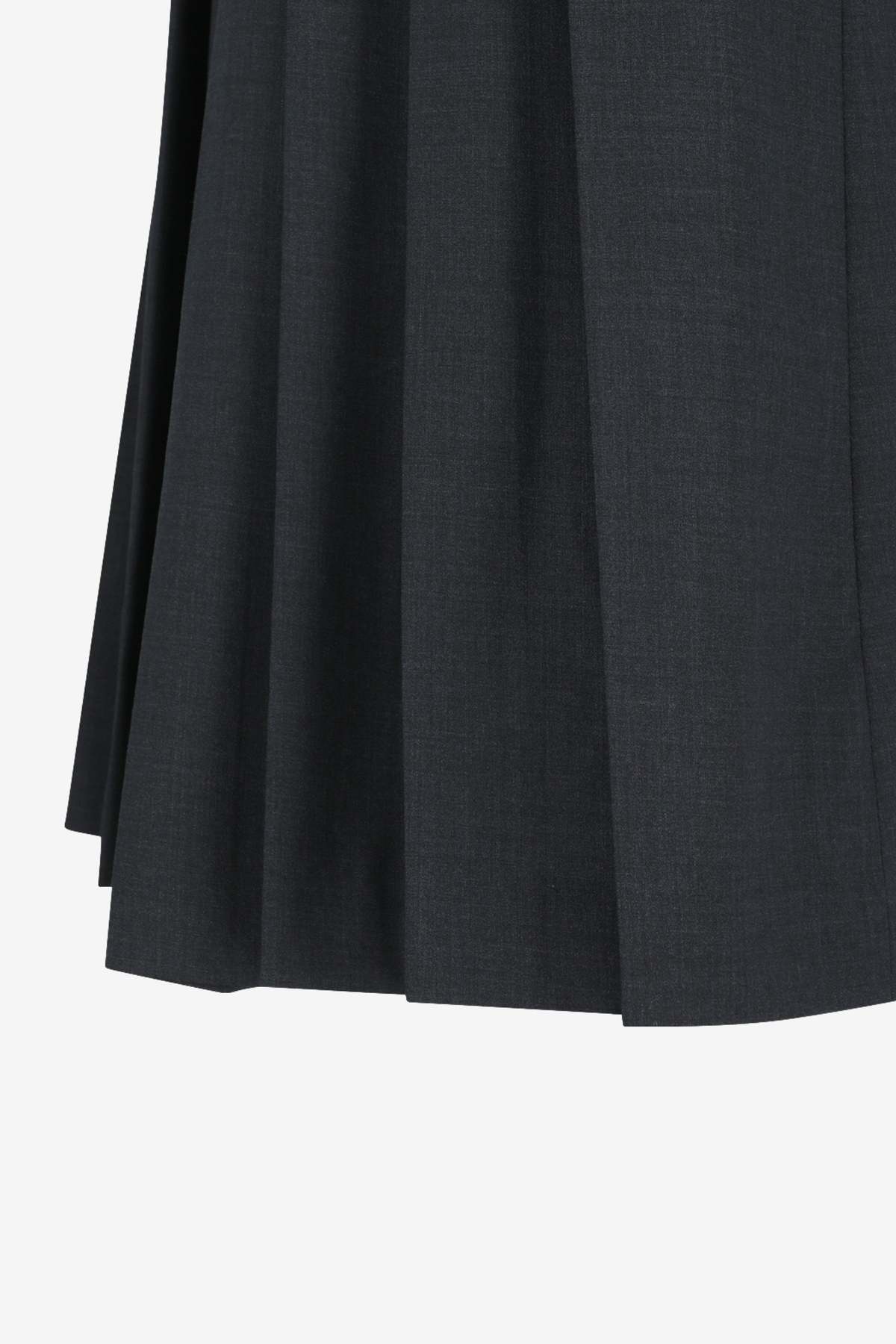 AMOMENTO Pleated Wool Culotte - Image 5 of 5