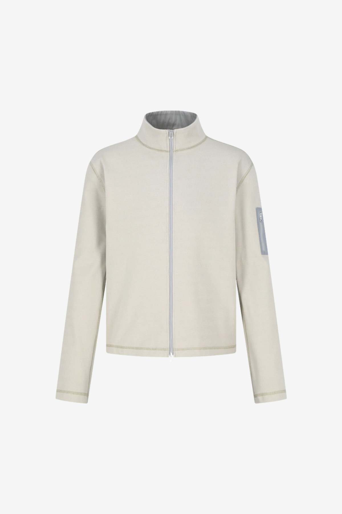 AMOMENTO Pocket Zip Up Jumper - Image 1 of 3