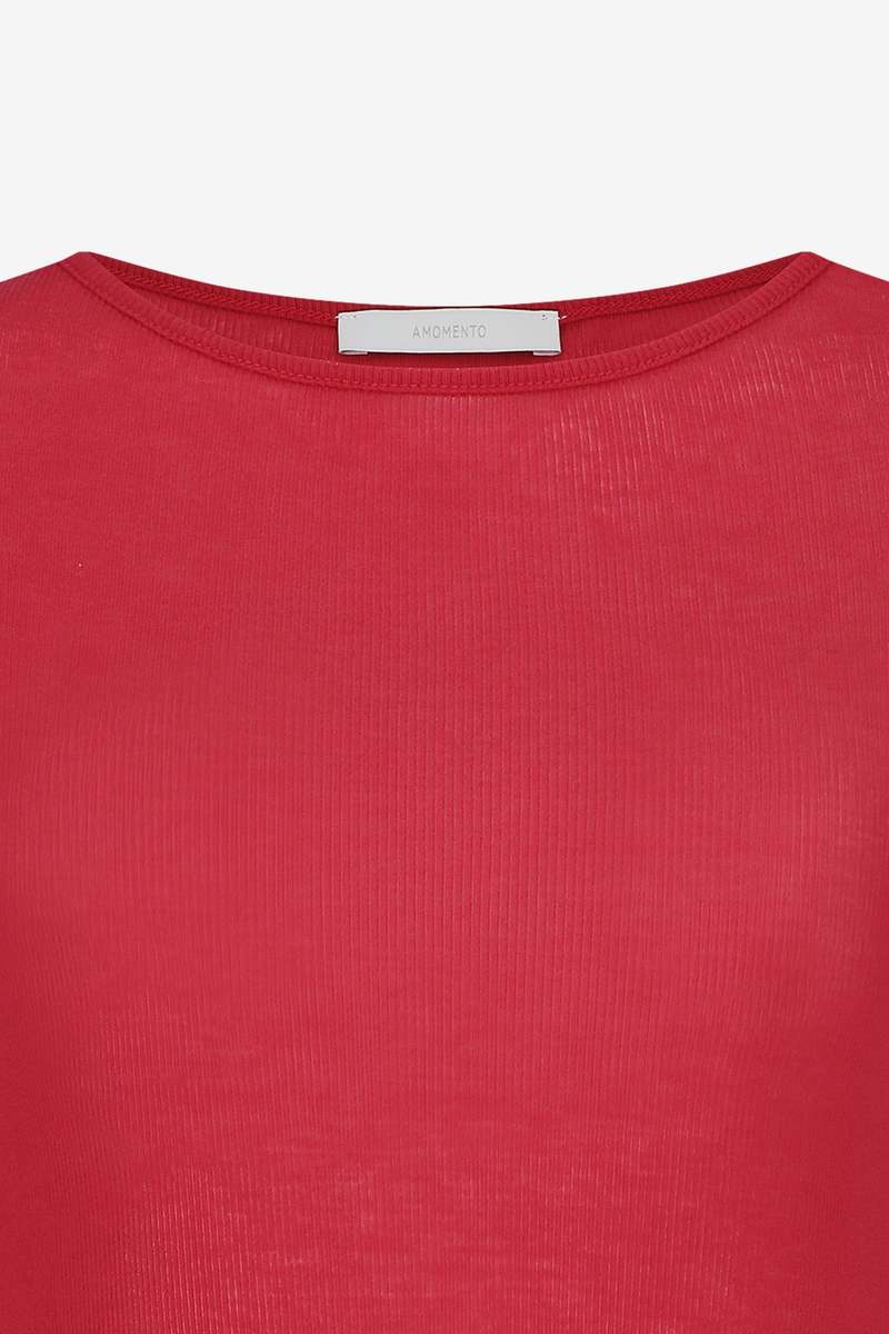 AMOMENTO Round T-Shirt